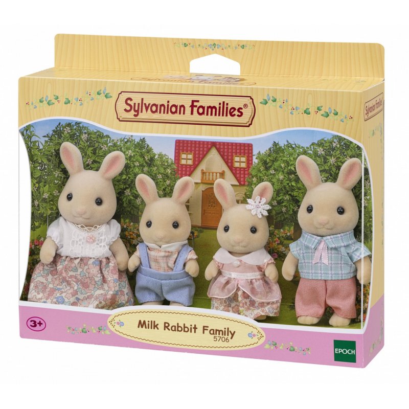 Sylvanian Families - Milk Rabbit Family (5706)