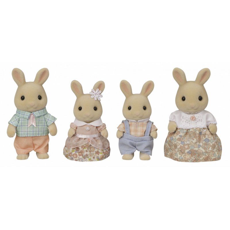Sylvanian Families La famille Lapin Crème