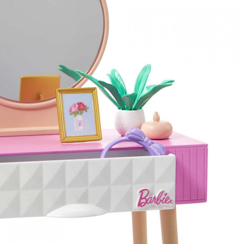 Barbie - Furniture and Decor - Vanity theme (HJV35)
