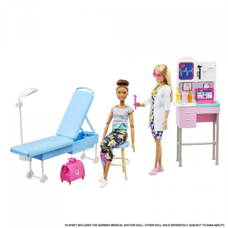 Barbie - Medical Doctor Doll and Playset (GWV01)