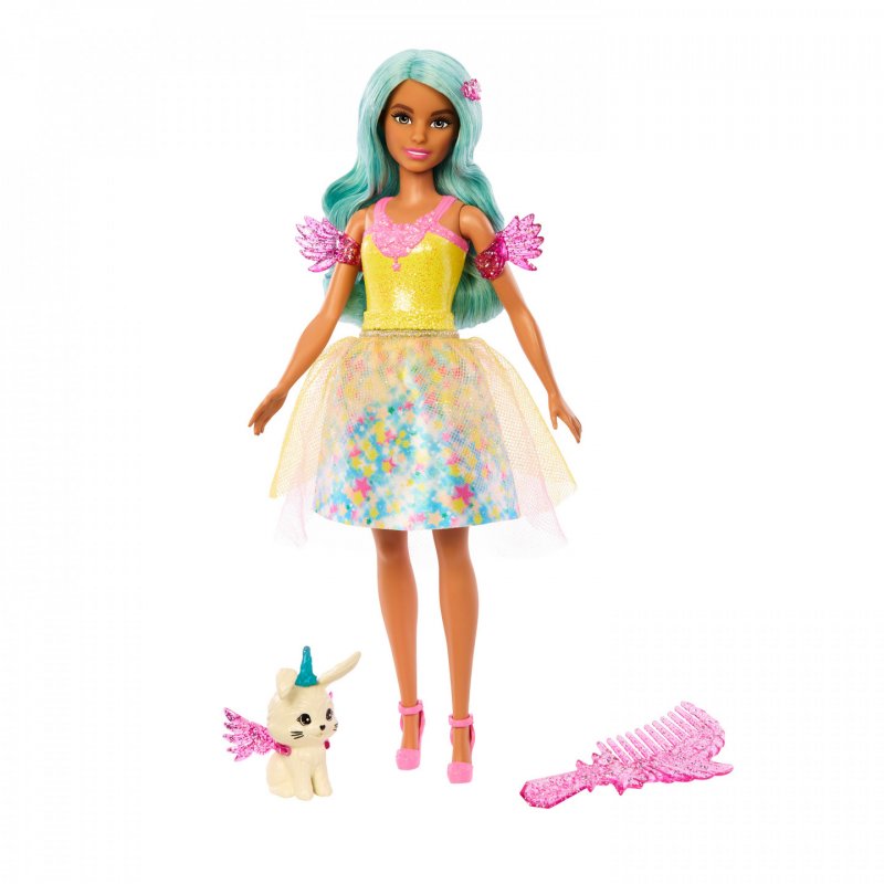 Barbie - Touch of Magic Fairytale Doll Teresa with Bunny (HLC36)