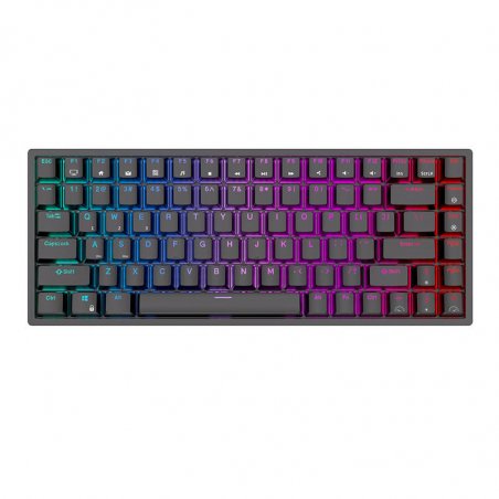 Mechanical keyboard Royal Kludge RK84 RGB, Brown switch (black)