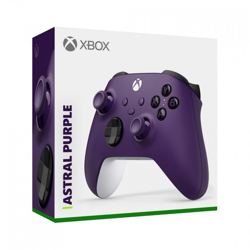 Manette sans fil Xbox Astral Purple pour Xbox Series X|S, Xbox One, Windows 10 et Mobile