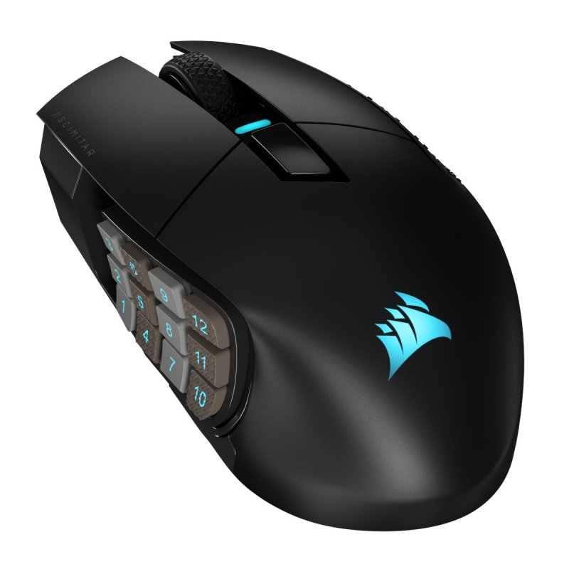 SCIMITAR ELITE WL-BLK-RGBSouris Gaming MMO