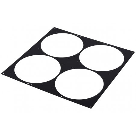 Alphacool SuperNova 1260 Lüfterblende 4x200mm - Black