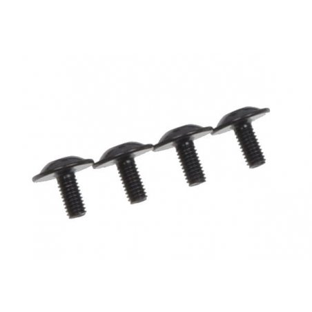 Alphacool NexXxos Lüfterbefestigungsschraube M3 x 5mm - 4 Stück