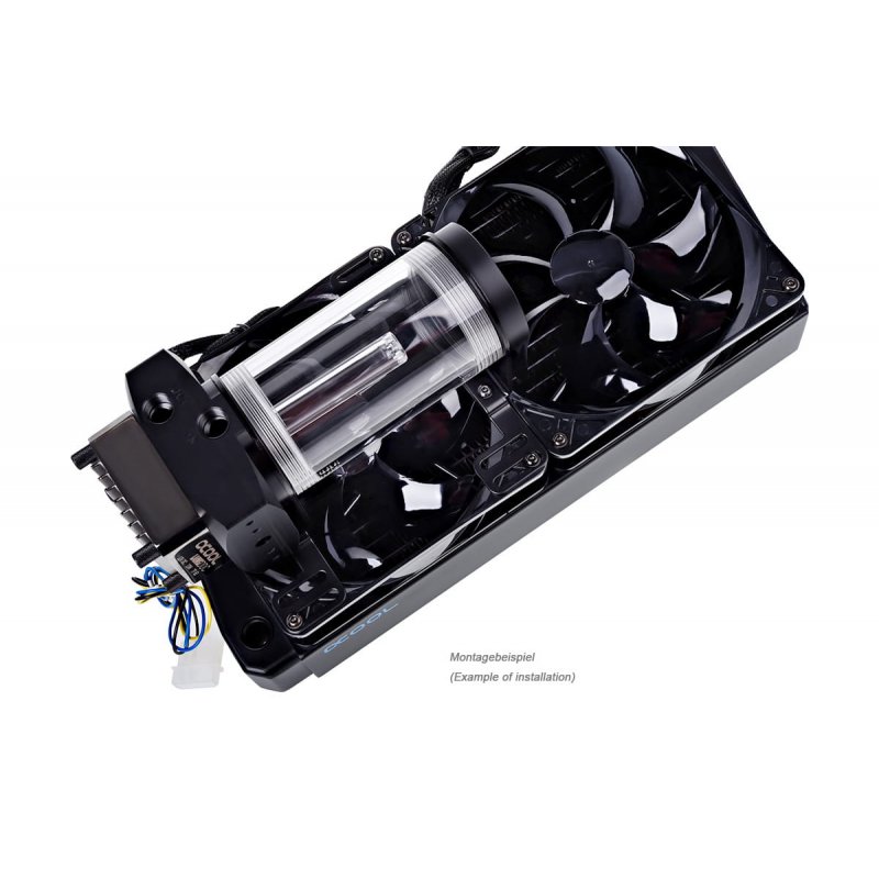 Alphacool 120/140mm Halterung für Alphacool Eisbecher - 2 Stück