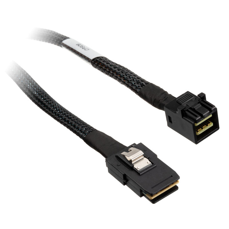 Silverstone SST-CPS06 - Internal Mini SAS HD SFF8643 36-pin zu SFF8087 Kabel - 60cm