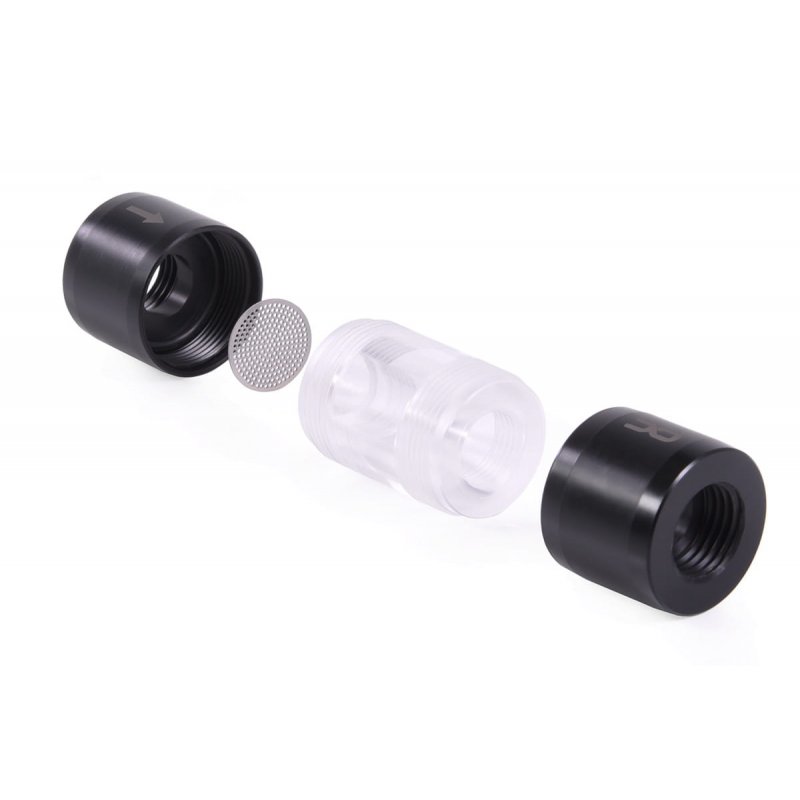 Alphacool Eiszapfen Acryl/Acetal Inline Filter G1/4 IG
