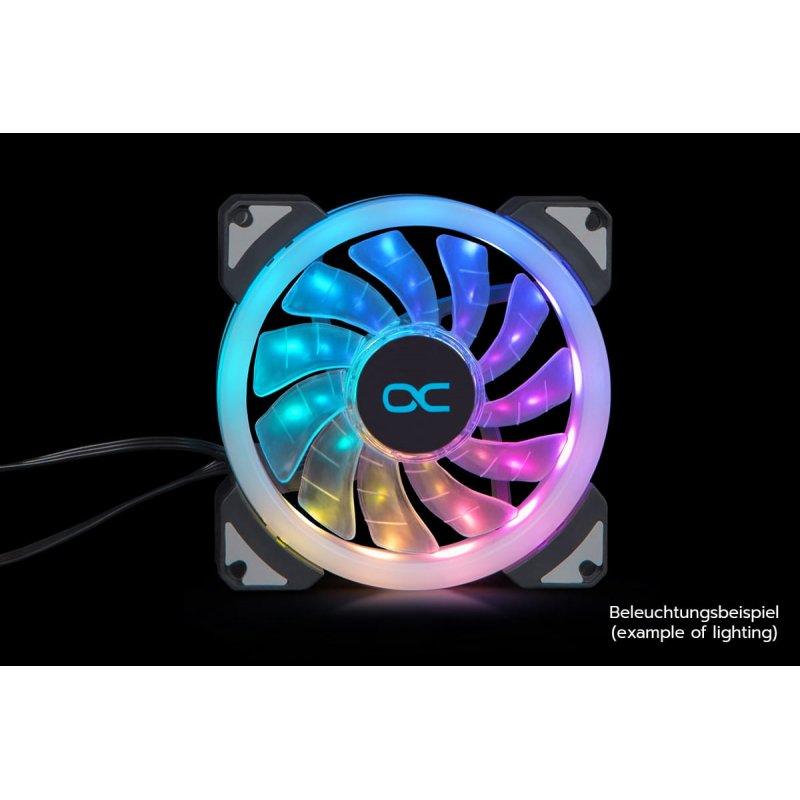 Alphacool Eiszyklon Aurora LUX Digital RGB (92x92x25mm)