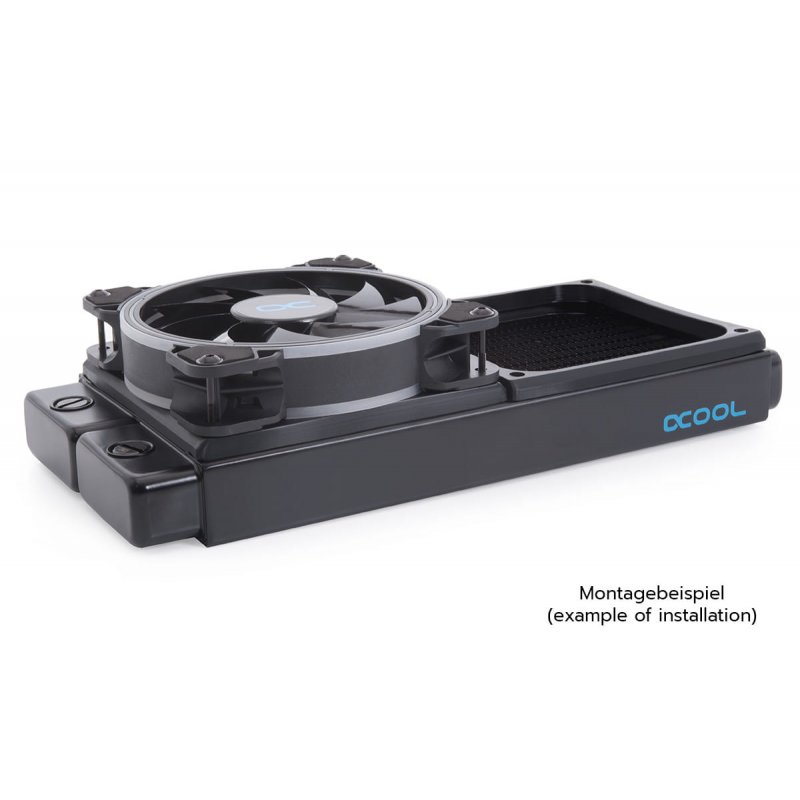 Alphacool Shroud & Entkopplung 120mm (7mm stark) inkl. 4x M3x37mm Schrauben