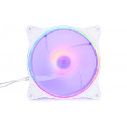 Alphacool Rise Aurora 140mm Lüfter Weiß (140x140x25mm)