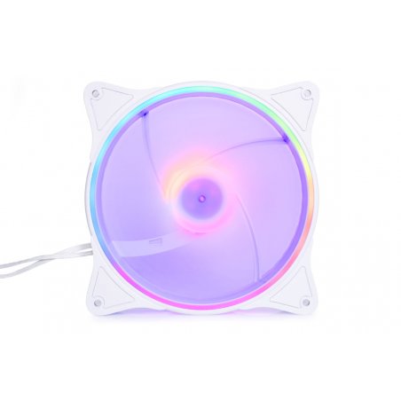 Alphacool Rise Aurora 140mm Lüfter Weiß (140x140x25mm)