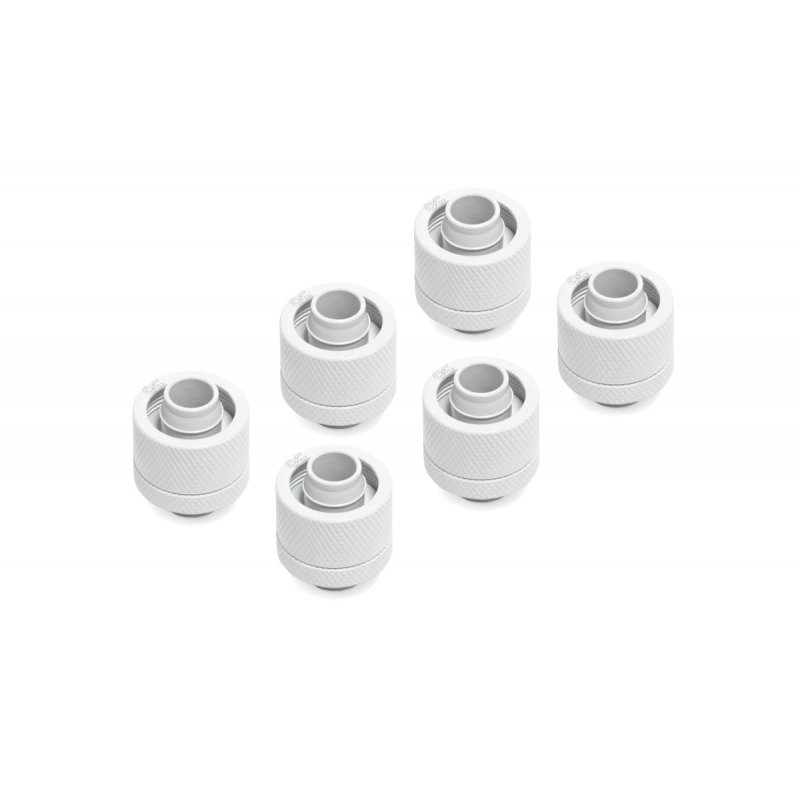 Alphacool Eiszapfen 16/10mm Anschraubtülle G1/4 - White Sixpack""