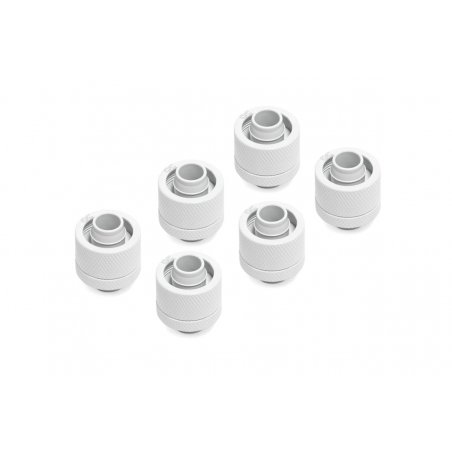 Alphacool Eiszapfen 16/10mm Anschraubtülle G1/4 - White Sixpack""