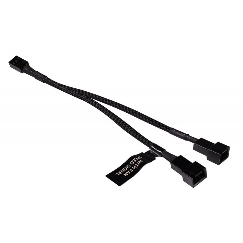 Alphacool Y-Splitter 3-Pin auf 2x 3-Pin 15cm""