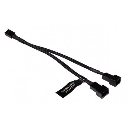 Alphacool Y-Splitter 3-Pin auf 2x 3-Pin 15cm""
