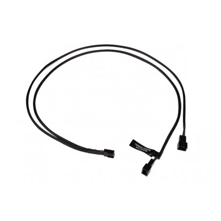 Alphacool Y-Splitter 3-Pin auf 2x 3-Pin 60cm""