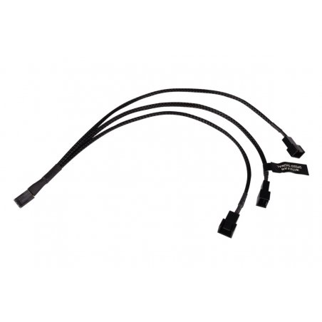 Alphacool Y-Splitter 3-Pin auf 3x 3-Pin 30cm""