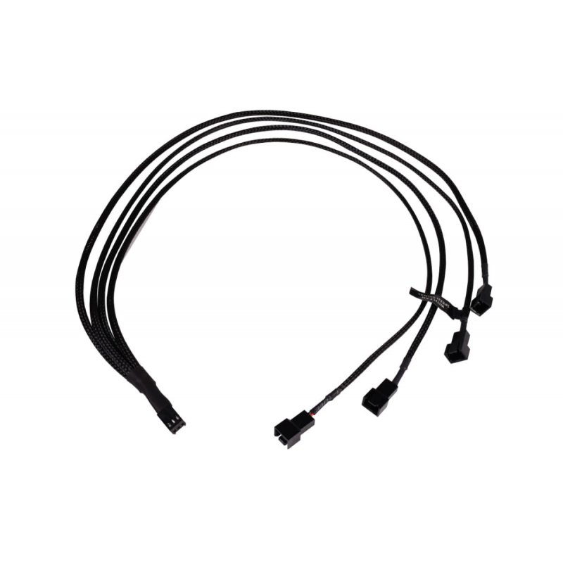 Alphacool Y-Splitter 3-Pin auf 4x 3-Pin 60cm""