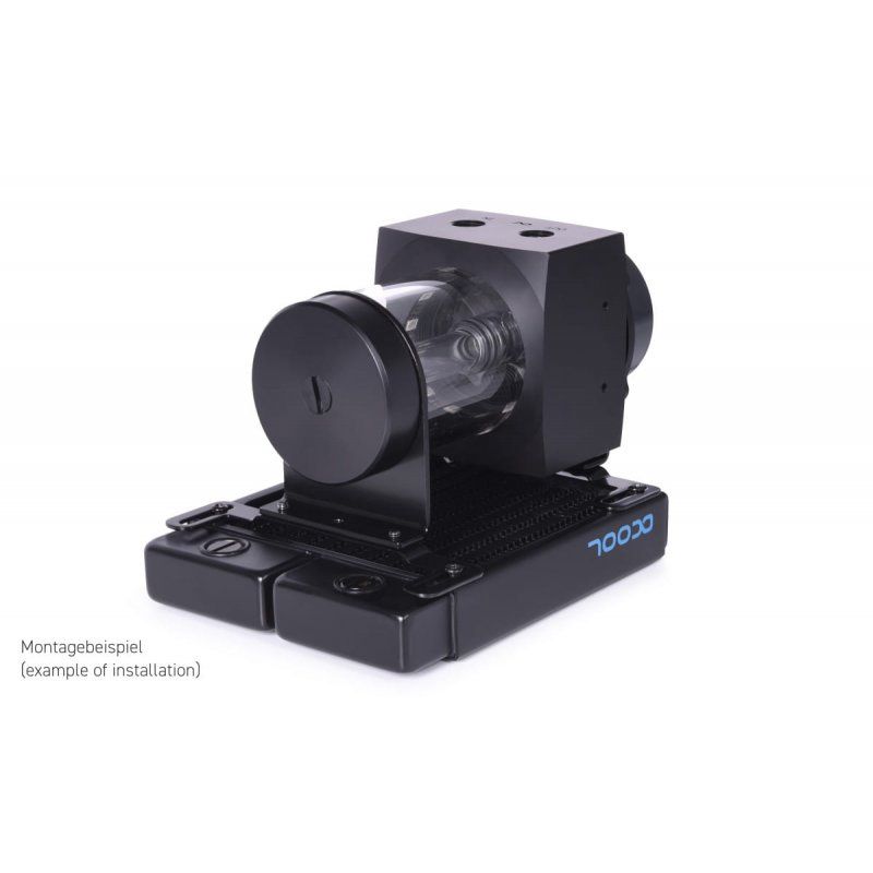 Alphacool Core 100 Aurora D5/VPP Ausgleichsbehälter Acetal/Acryl mit VPP655 PWM Pumpe""