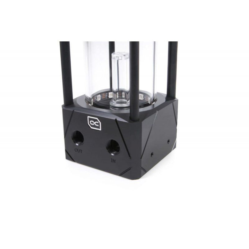 Alphacool Eisbecher Aurora D5 Acetal/Glas - 150mm mit D5 VPP655 PWM Pumpe""