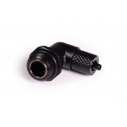 Alphacool ES 5/3mm Anschraubtülle 90° drehbar G1/4 - Deep Black""