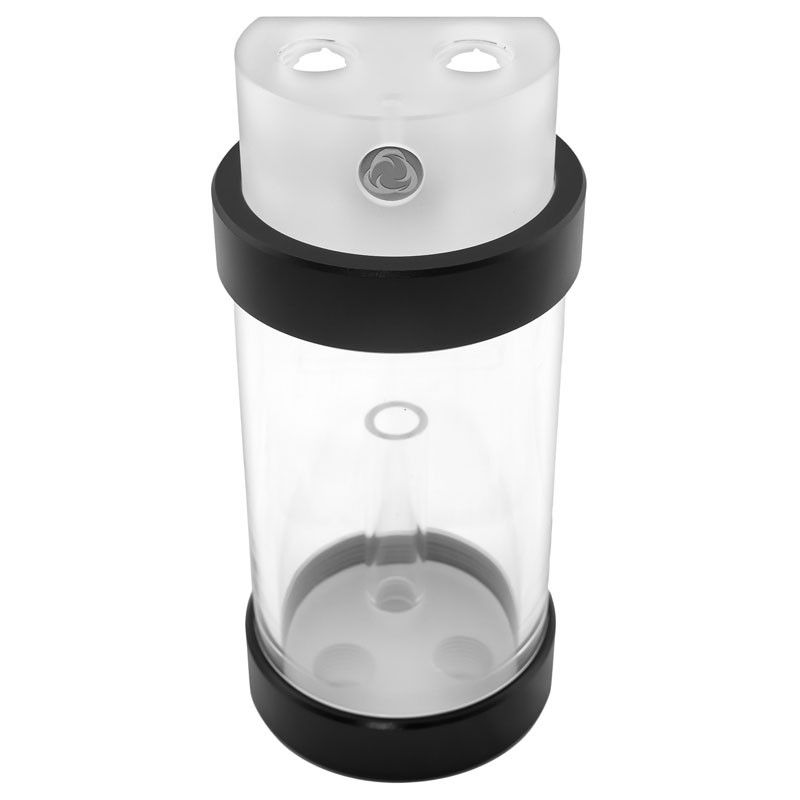 Singularity compatible Computers Protium Ausgleichsbehälter 100mm - Acryl, matt transparent, schwarz