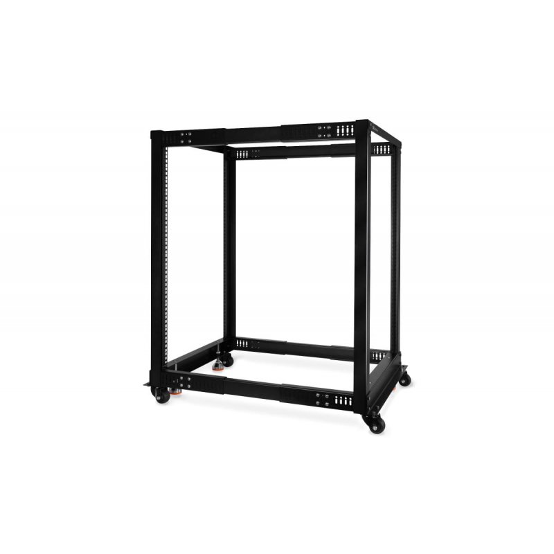 Alphacool ES 19" Open Frame Serverrack 18HE Verstellbare Tiefe""