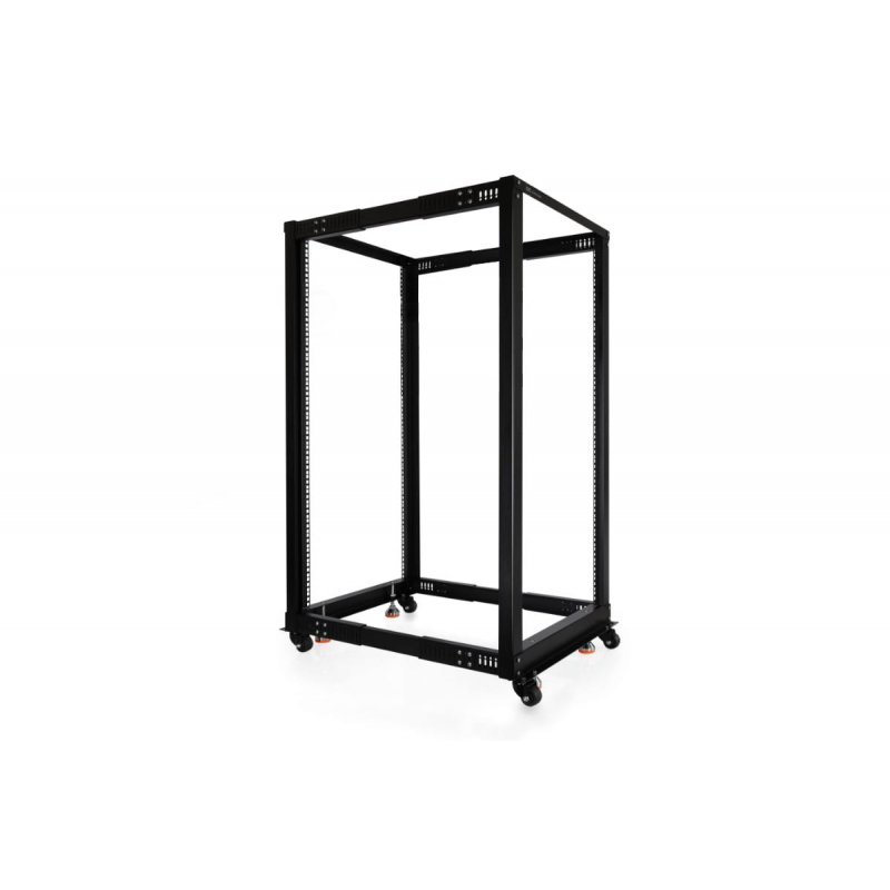 Alphacool ES 19" Open Frame Serverrack 25HE Verstellbare Tiefe""