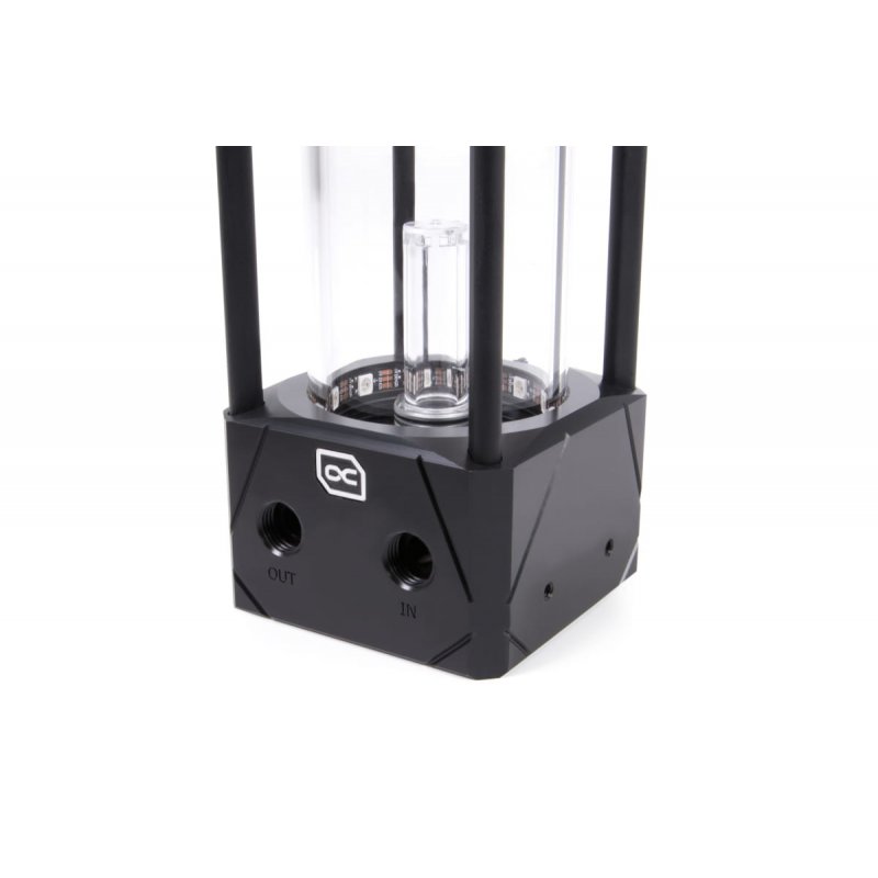 Alphacool Eisbecher Aurora D5 Acetal/Glas - 250mm mit D5 VPP655 PWM Pumpe""