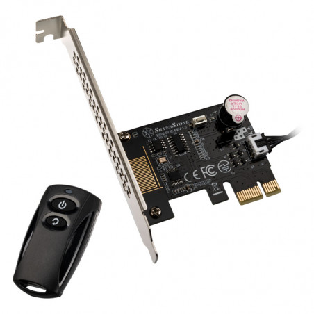 Silverstone SST-ES02-PCIe - Fernbedienung pour PC Power on/off