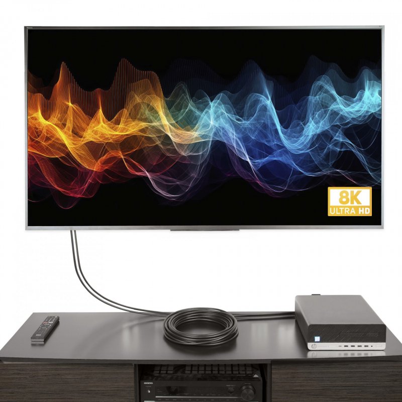 15m Active DisplayPort 1.4 Cable - 4K/8K