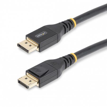 StarTech.com 25ft (7m) VESA-Certified Active DisplayPort 1.4 Cable, DP8K DisplayPort Cable w/HBR3, HDR10, MST, DSC 1.2,