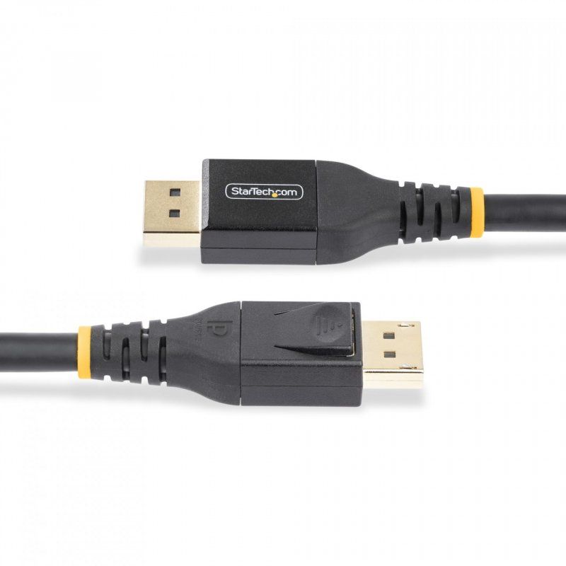 StarTech.com 25ft (7m) VESA-Certified Active DisplayPort 1.4 Cable, DP8K DisplayPort Cable w/HBR3, HDR10, MST, DSC 1.2,