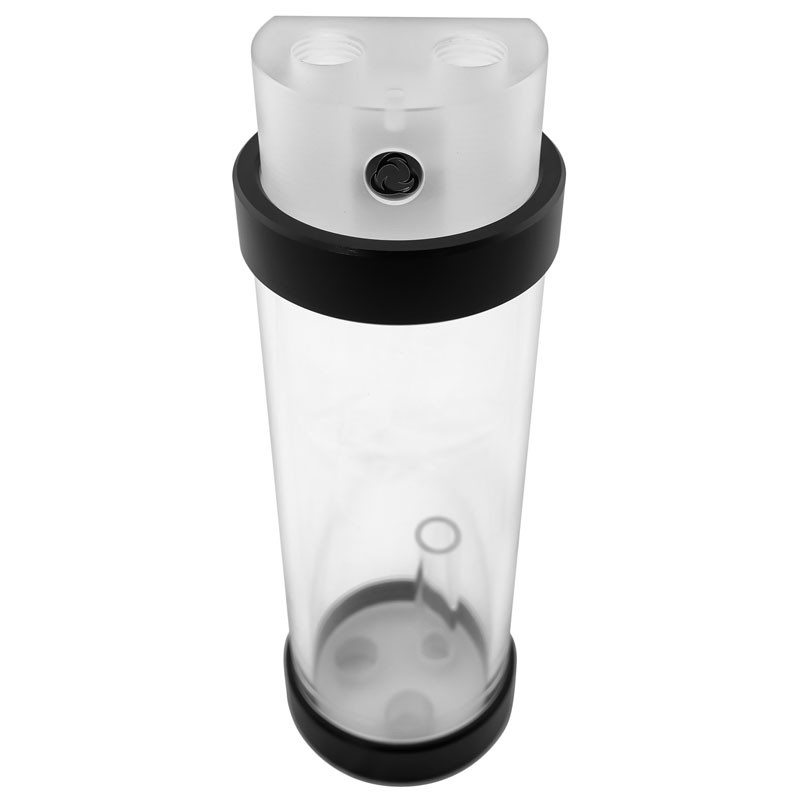 Singularity compatible Computers Protium Ausgleichsbehälter 150mm - Acryl, matt transparent, schwarz