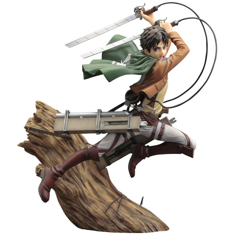 Attack on Titan statuette PVC ARTFXJ 1/8 Eren Yeager Renewal Package Ver. 26 cm