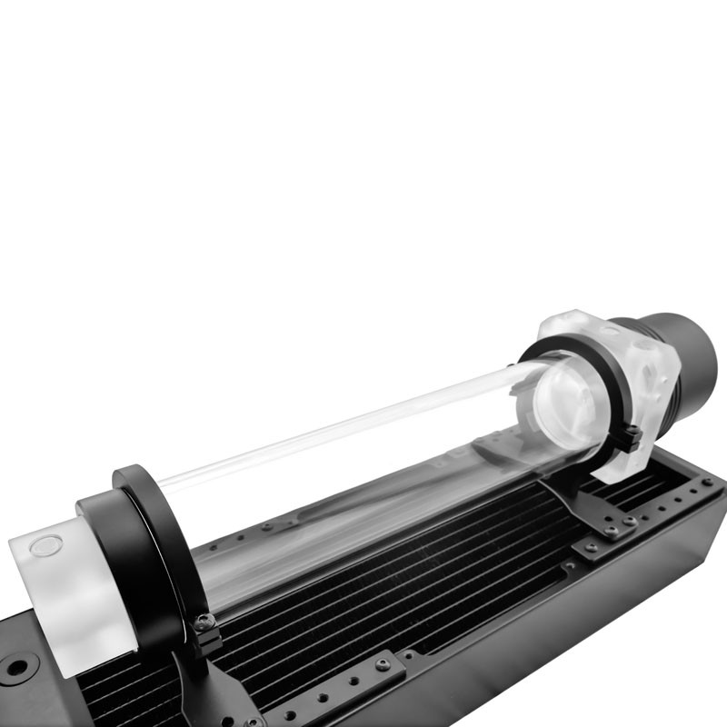 Singularity compatible Computers Protium Ausgleichsbehälter 250mm - Acryl, matt transparent, schwarz