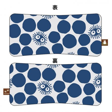 Studio Ghibli oreiller Mon voisin Totoro Soot Sprite Silhouette 20 x 43 cm