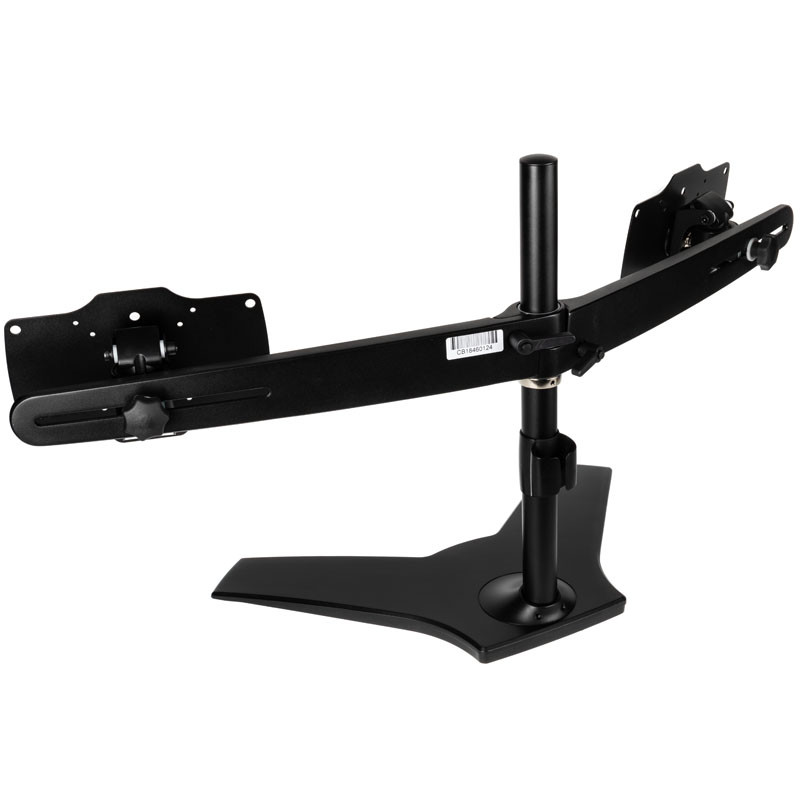 Silverstone SST-ARM23BS-L - Dual Monitorarm - schwarz