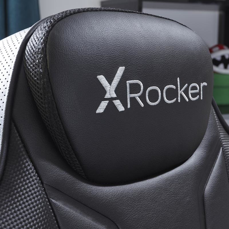 X Rocker Monsoon RGB 4.1 Neo Motion Fauteuil de gaming Siège rembourré Noir