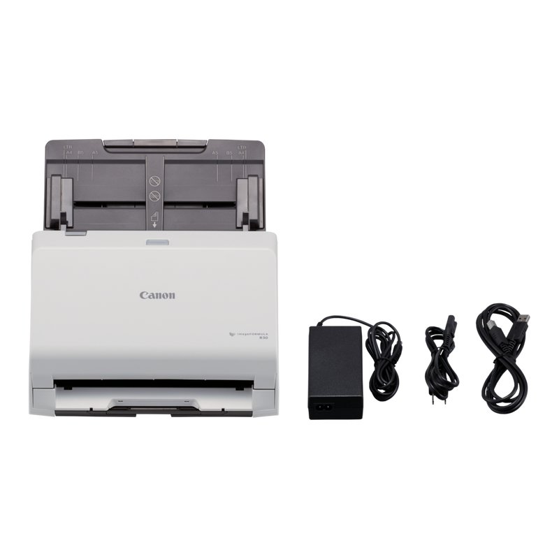 Canon imageFORMULA R30 ADF Sheet-fed scanner 600 x 600 DPI A4 White