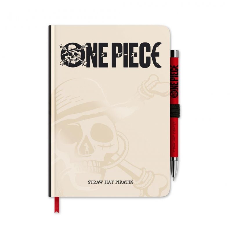 ONE PIECE NETFLIX - Notebook Stylo-Bille Lumineux - Format A5