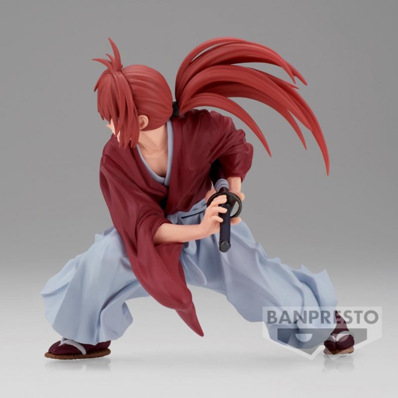 KENSHIN LE VAGABOND - Kenshin Himura - Figurine Vibration Stars 12cm