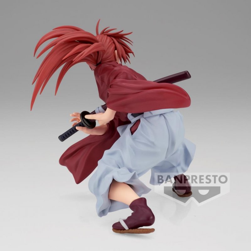 KENSHIN LE VAGABOND - Kenshin Himura - Figurine Vibration Stars 12cm