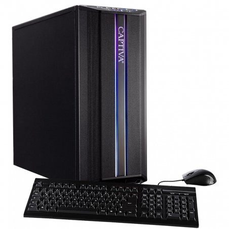 Captiva Advanced Gaming PC R69-338 AMD Ryzen 5 5500, 32GB RAM, 500GB SSD, GeForce RTX 3050, Windows 11 Home