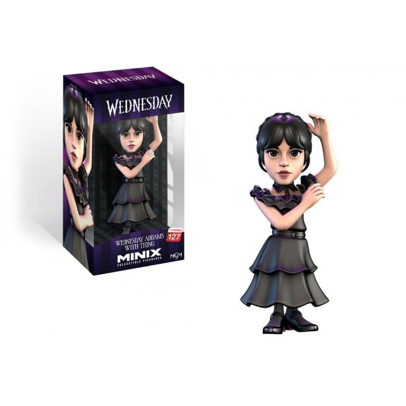 MERCREDI - Mercredi Addams en robe de bal - Figurine Minix 12cm