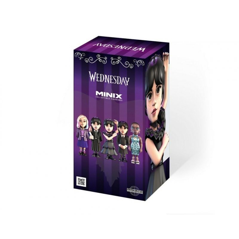 MERCREDI - Mercredi Addams en robe de bal - Figurine Minix 12cm