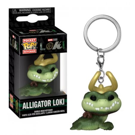 LOKI - Pocket Pop Keychains - Alligator Loki