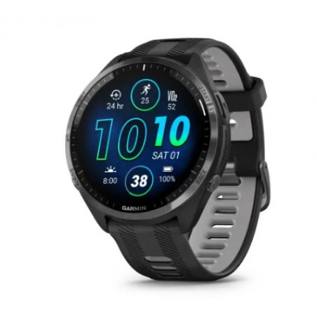 Garmin Forerunner 965 3.56 cm (1.4") AMOLED 47 mm Digital 454 x 454 pixels Touchscreen Black Wi-Fi GPS (satellite)